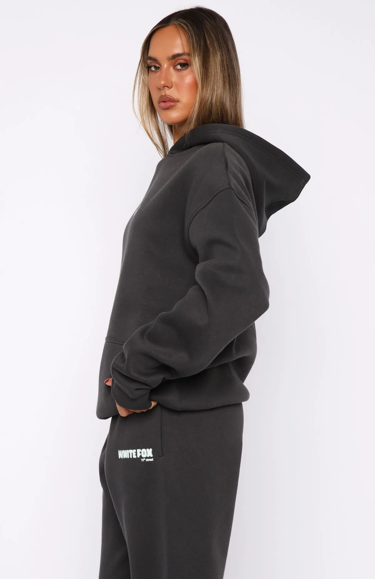 11th Street New York Or Nowhere Oversized Hoodie Matcha Crumble Modern Comforted