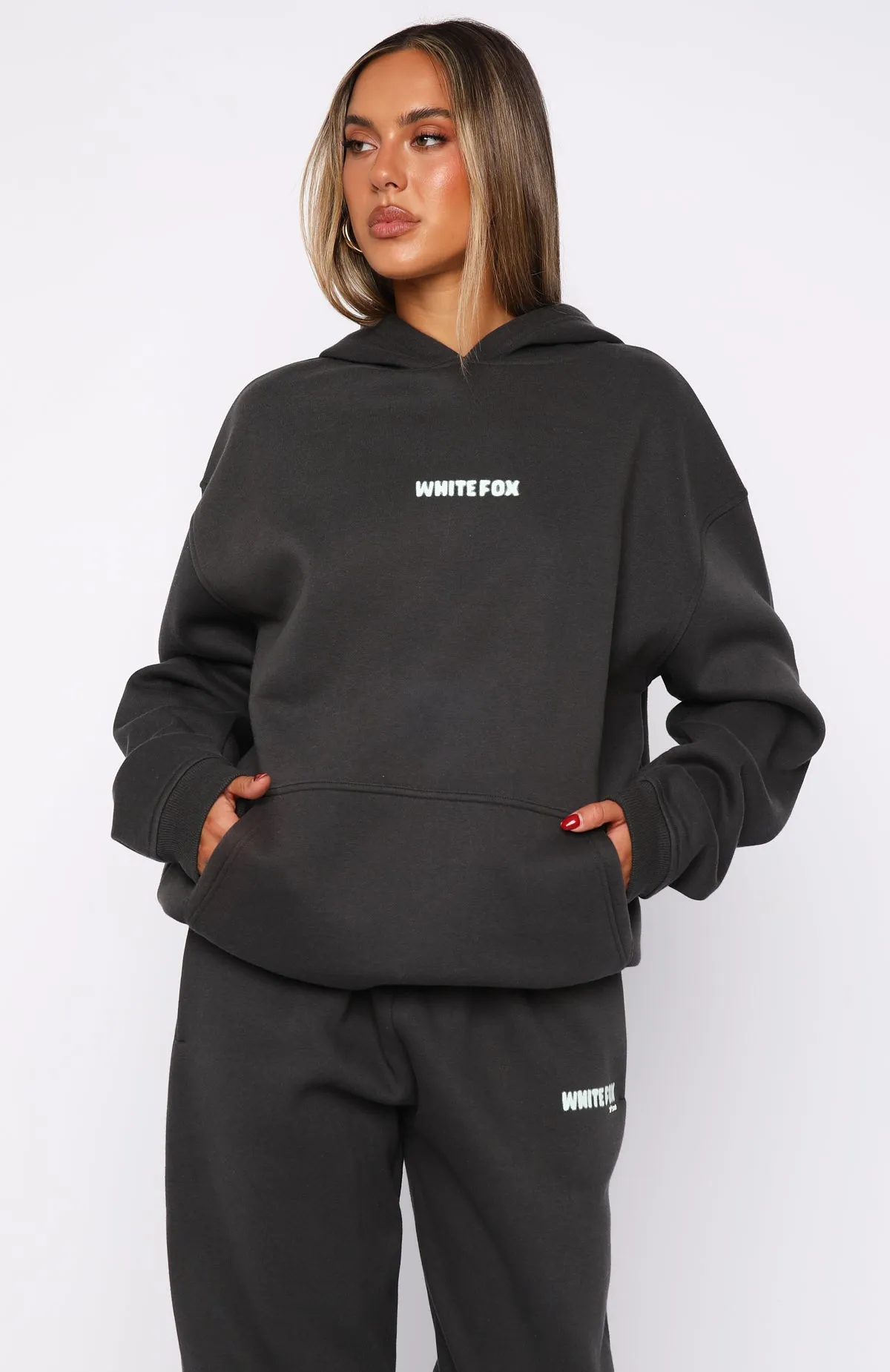 11th Street New York Or Nowhere Oversized Hoodie Matcha Crumble Layered Neckline Warm Layers