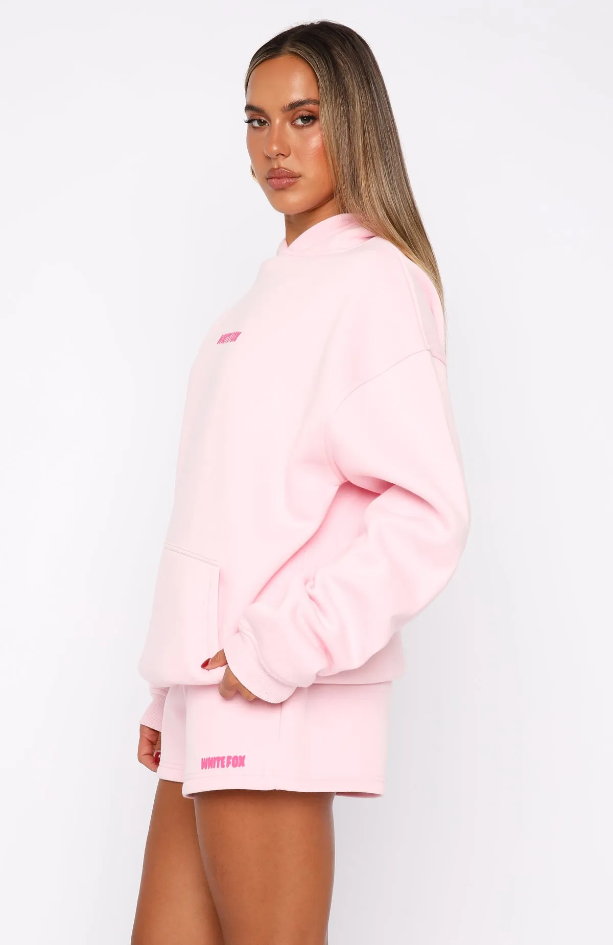 Seasonal Comforted 11th Street New York Or Nowhere Oversized Hoodie Pink Sugar