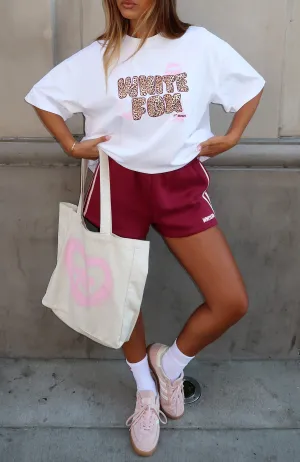 Unisex Design 11th Street Out & About Lounge Shorts Raspberry Jelly