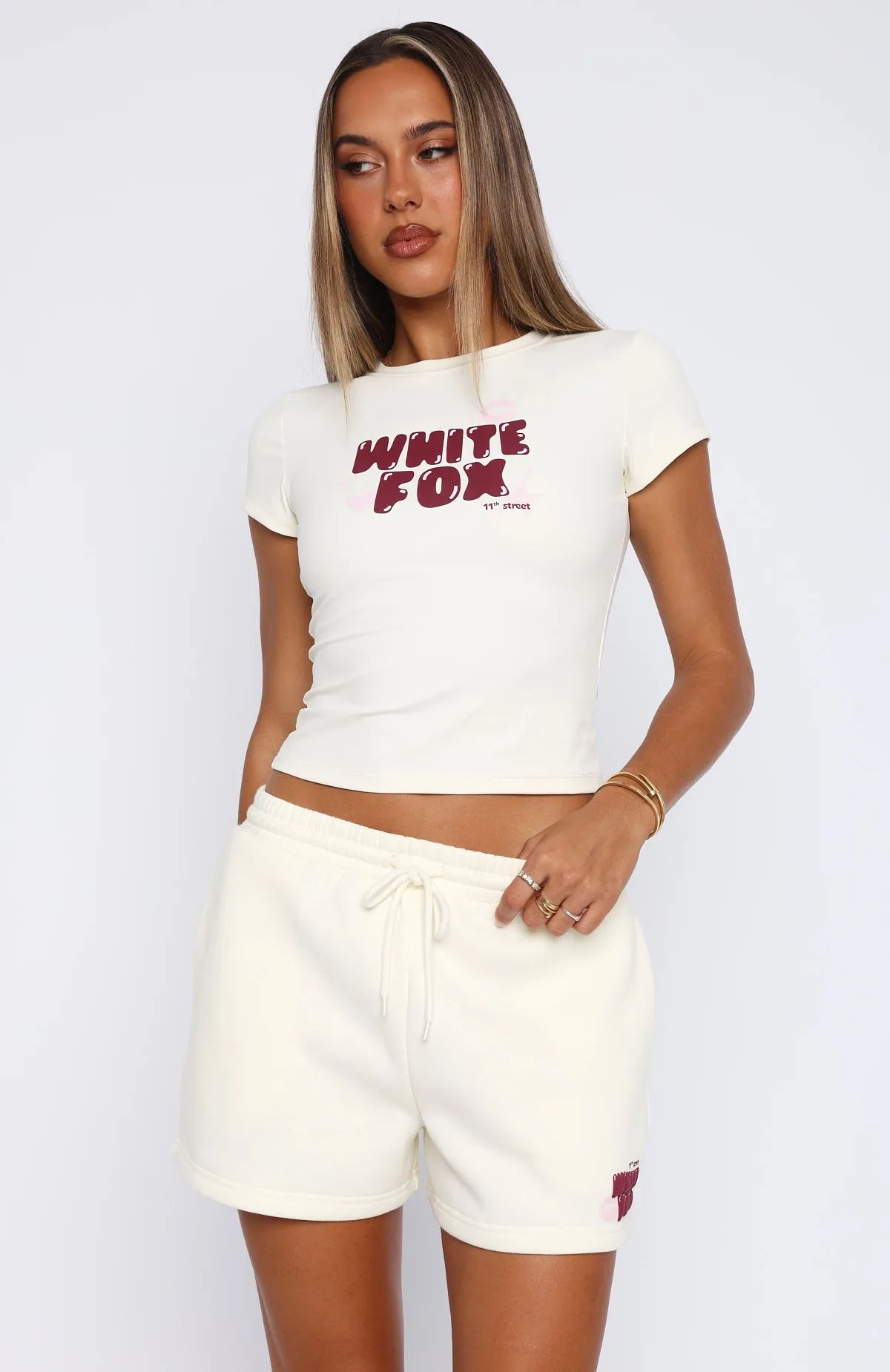 All Season Fresh Layer 11th Street Sweet Kisses Lounge Shorts Cake Batter