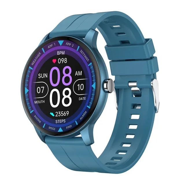 1.28-inch Full Color Touch Screen Sport Smartwatch Men Women Fitness Tracker Waterproof Smart Watch For Huawei Xiaomi Apple