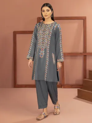 2 Piece Linen Suit-Pasted (Unstitched)