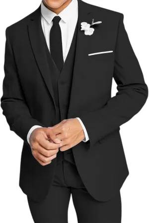 3 Piece Men Suit Slim Fit Classic Suit Men Groom Formal Wedding Prom Party Business Tuxedo Suits