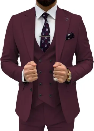 Double-Breasted Office Suits