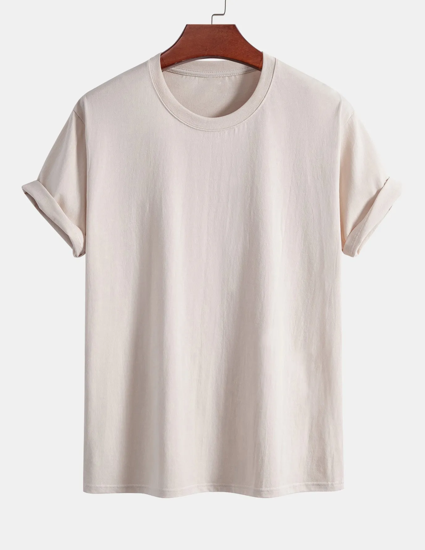 3 Pieces Basic Regular Fit Cotton T-Shirts