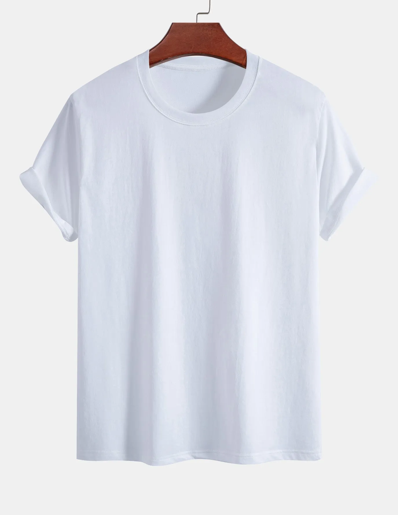 3 Pieces Basic Regular Fit Cotton T-Shirts