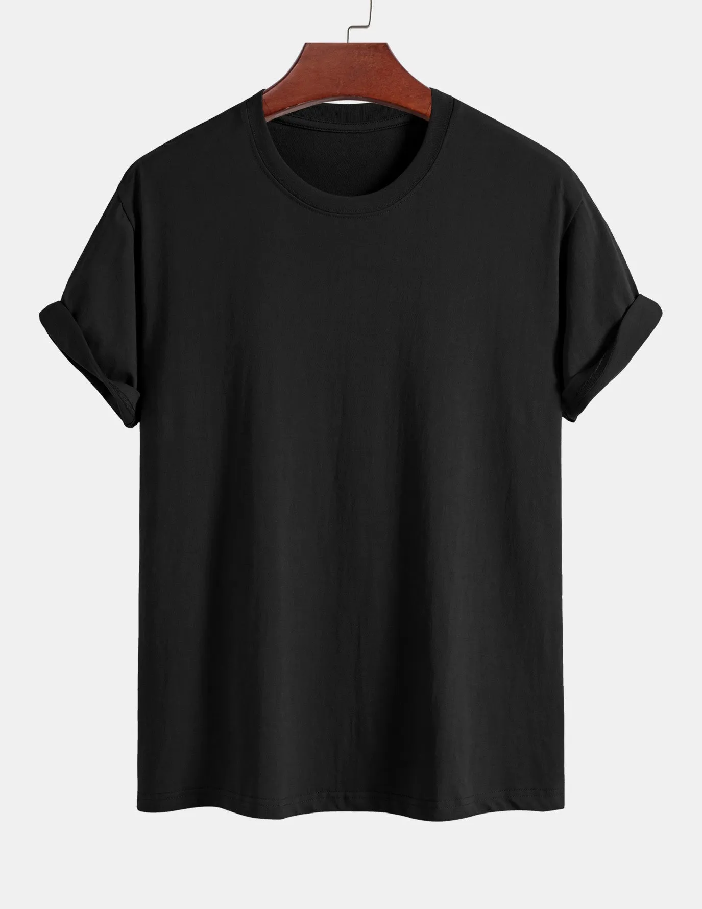 3 Pieces Basic Regular Fit Cotton T-Shirts