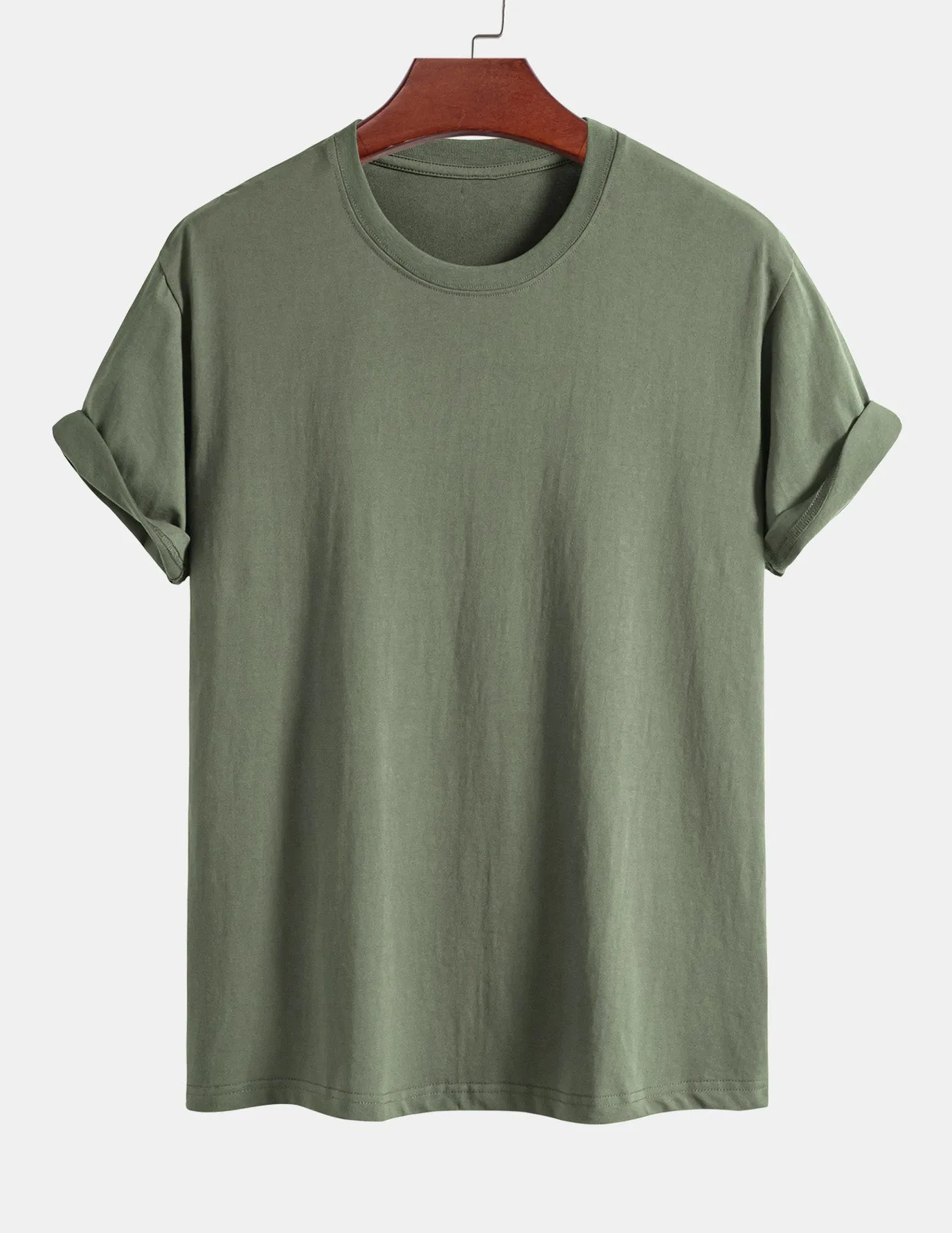 3 Pieces Basic Regular Fit Cotton T-Shirts