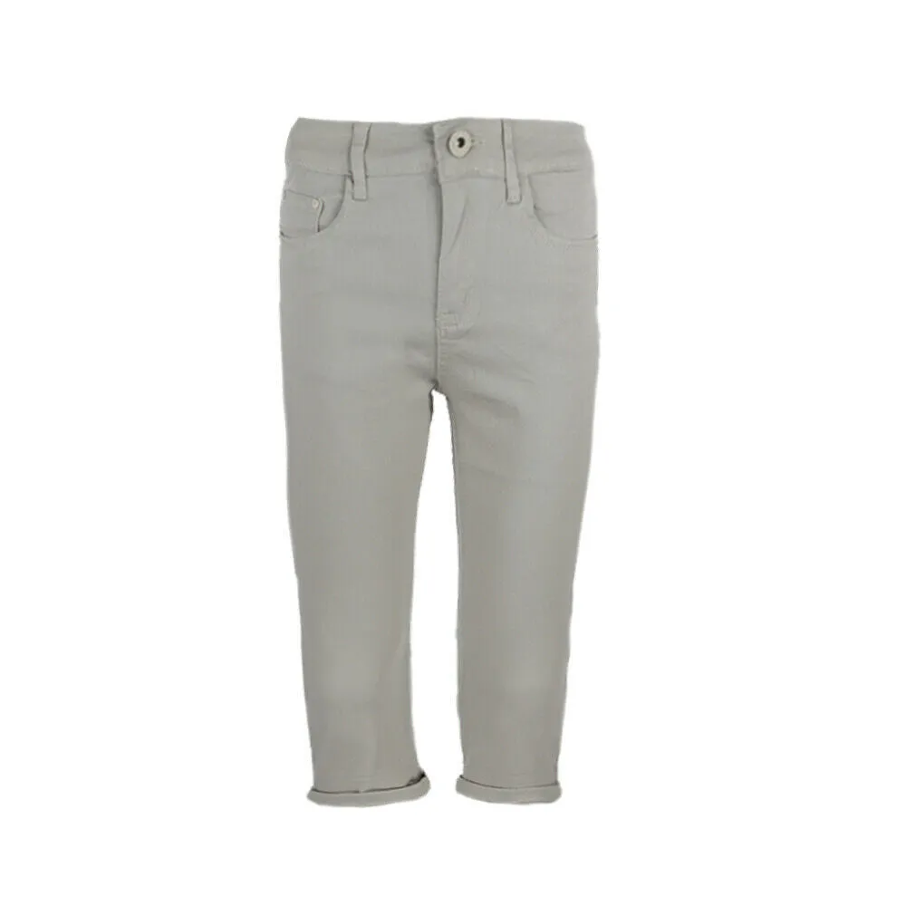 3/4 Length Denim Jeans