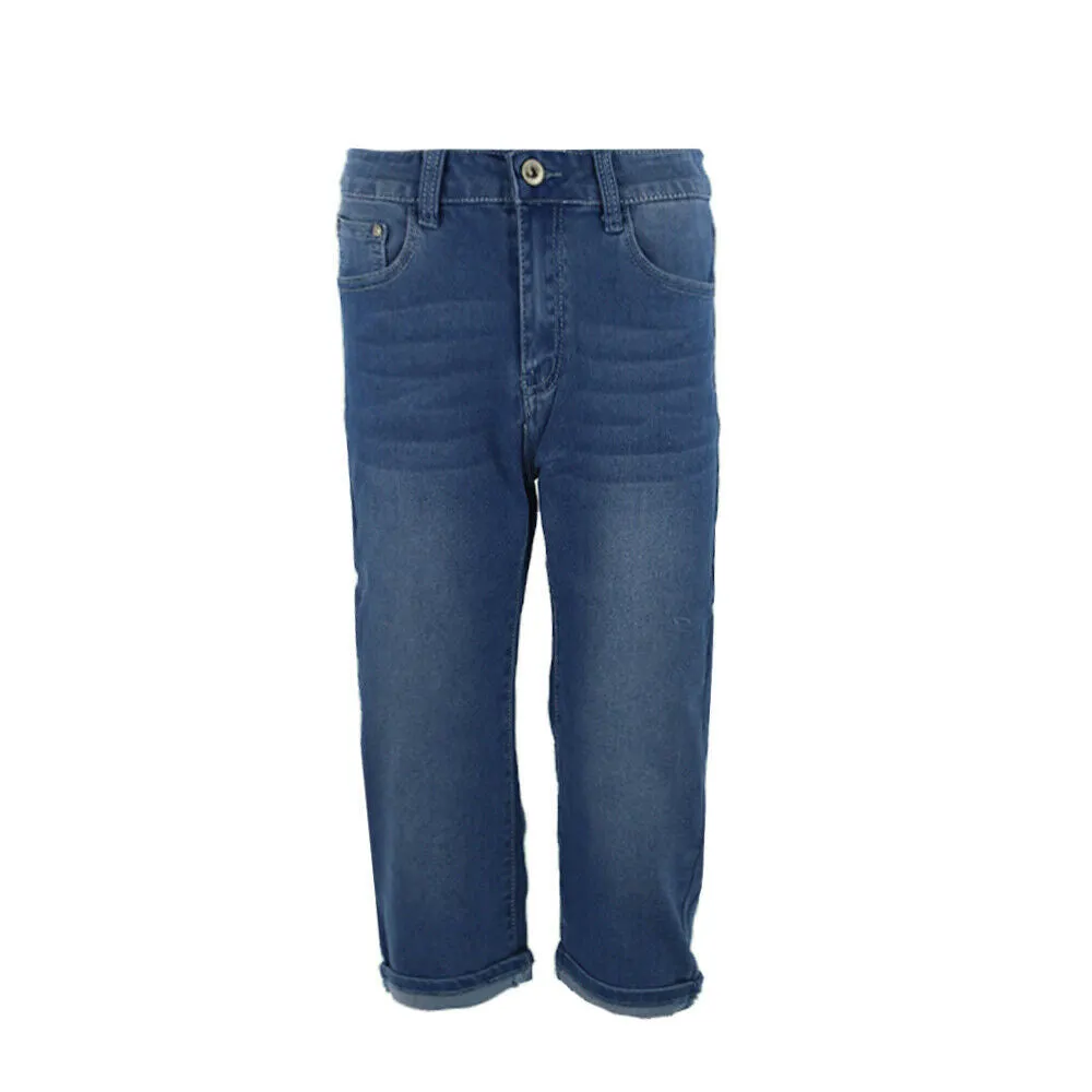 3/4 Length Denim Jeans