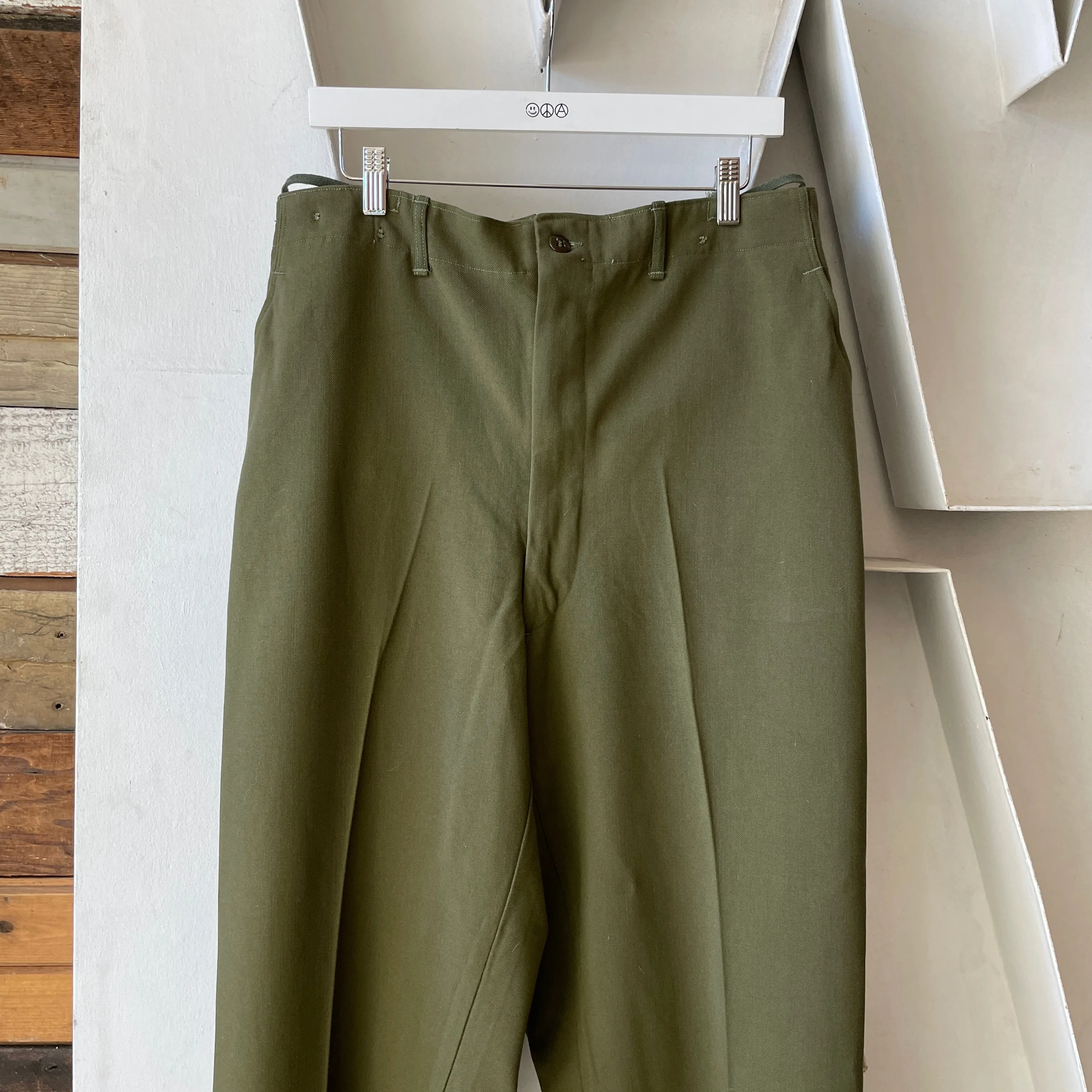 50’s Wool Officers Trousers - 32” x 30”