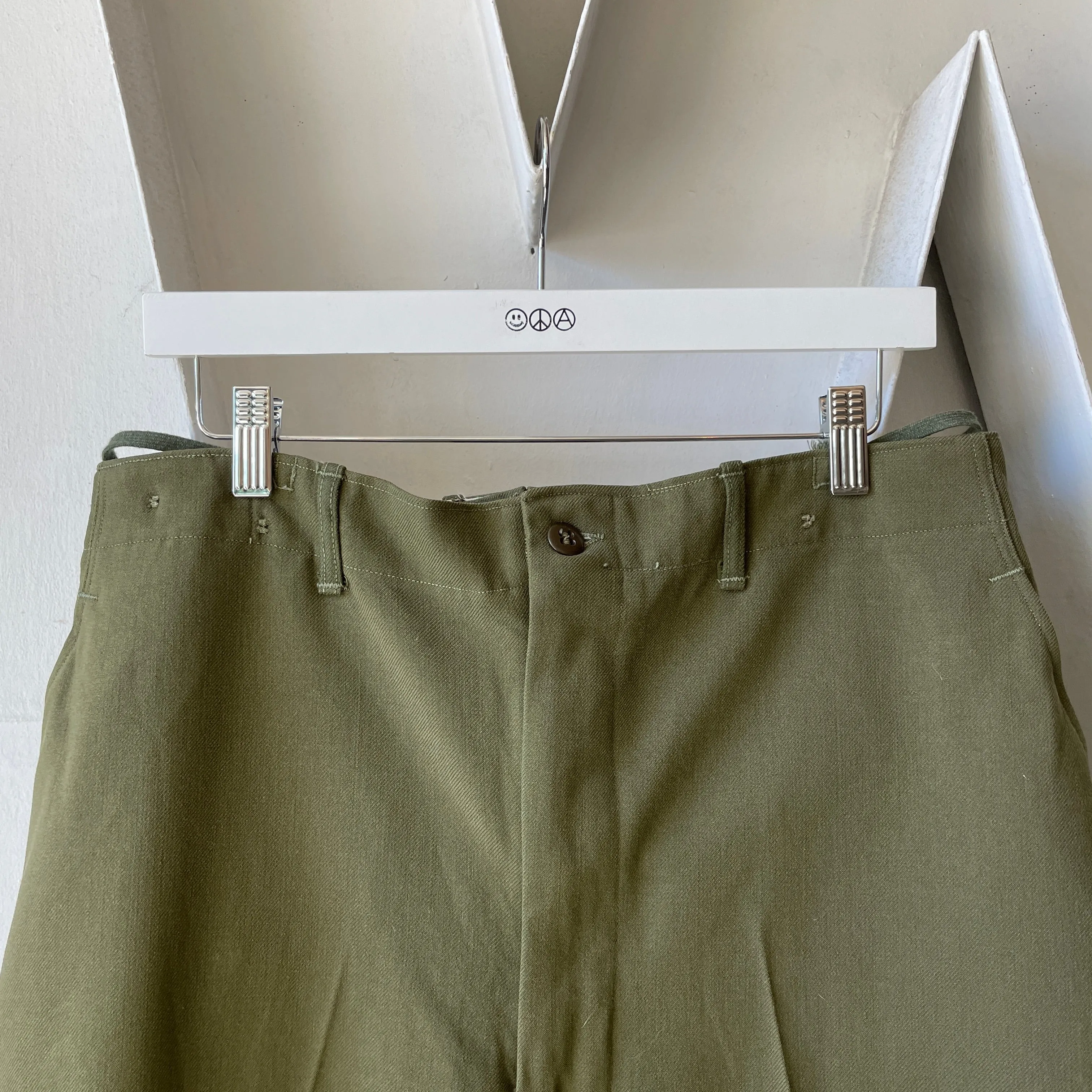 50’s Wool Officers Trousers - 32” x 30”