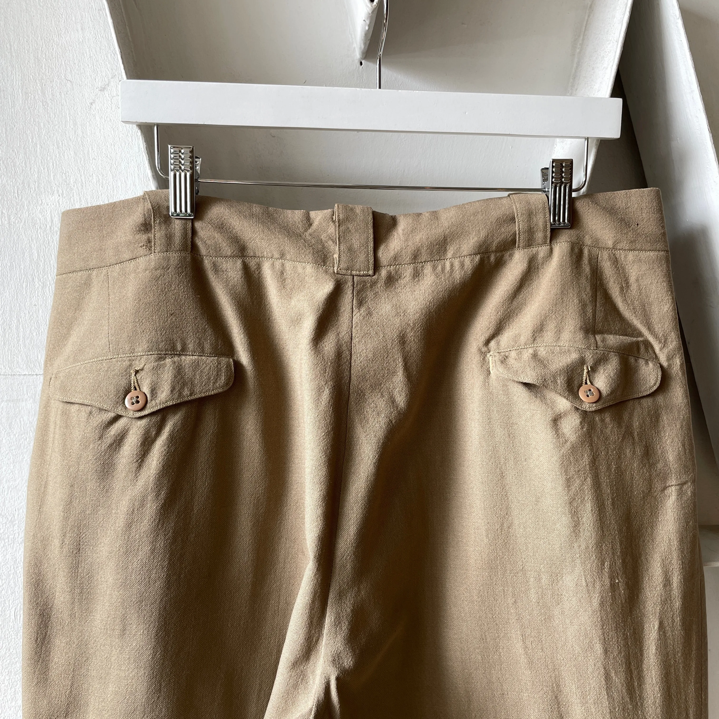 60’s Wool Blend Trousers - 35” x 30”