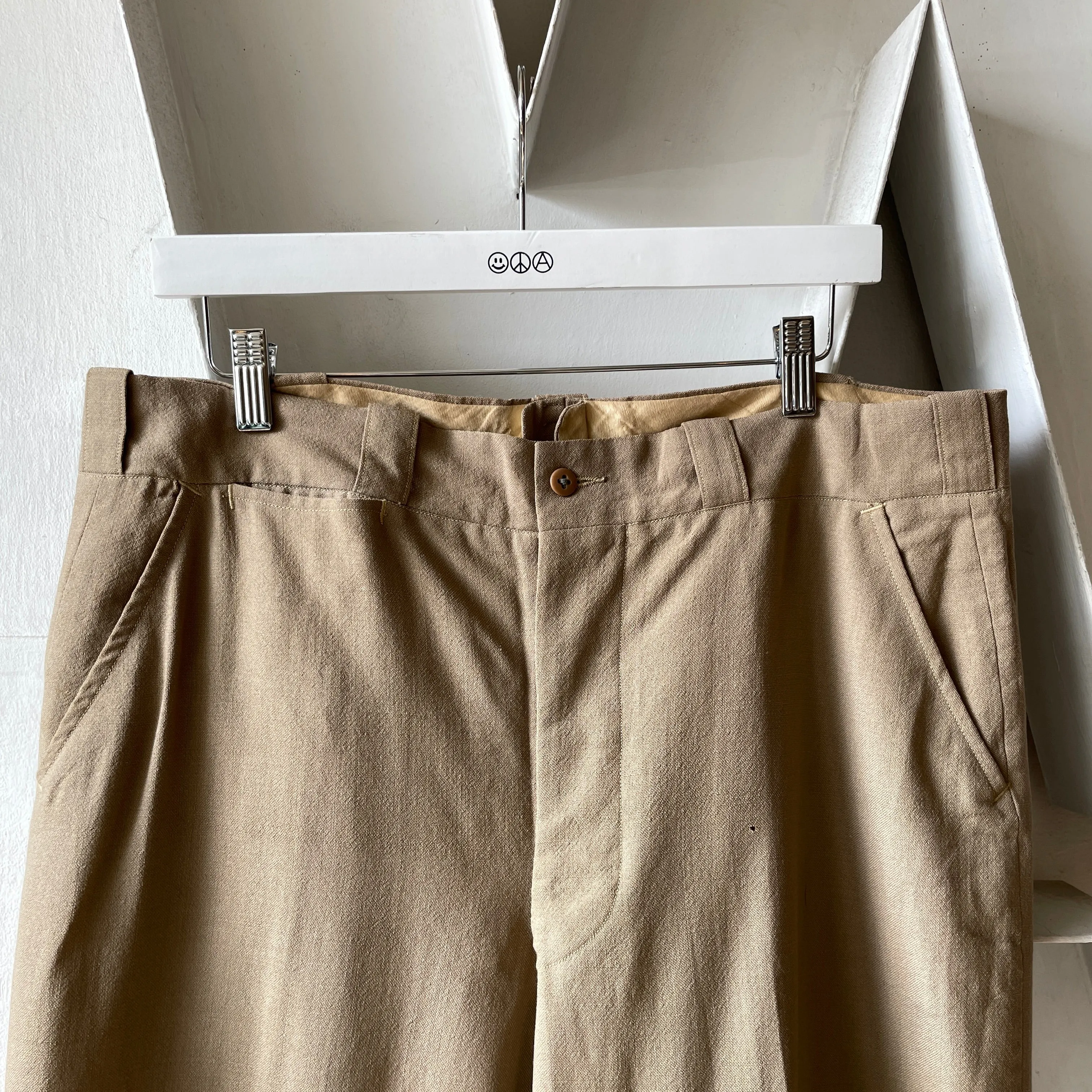 60’s Wool Blend Trousers - 35” x 30”