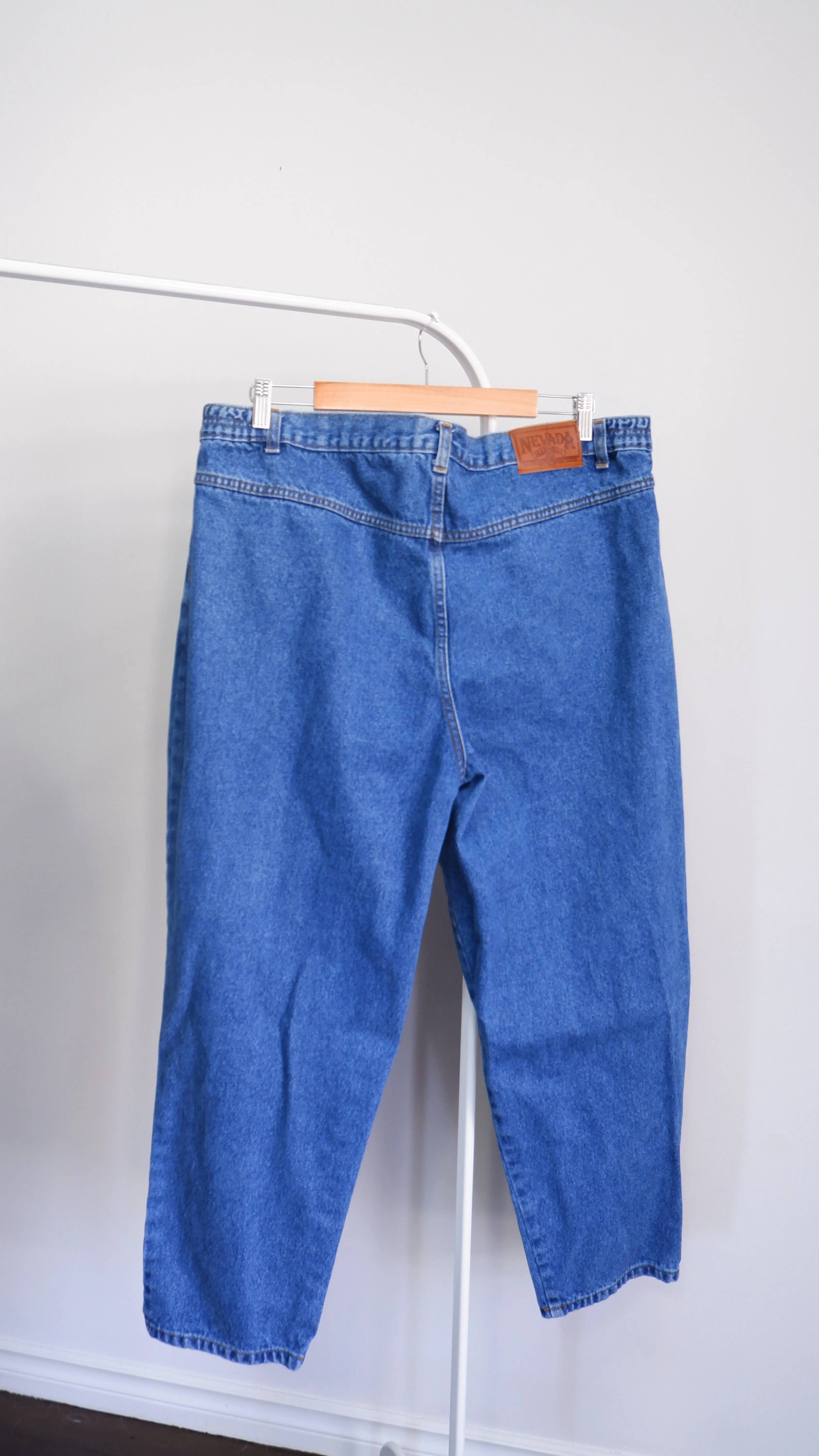 90s Dark Wash Straight Leg Denim 38-42