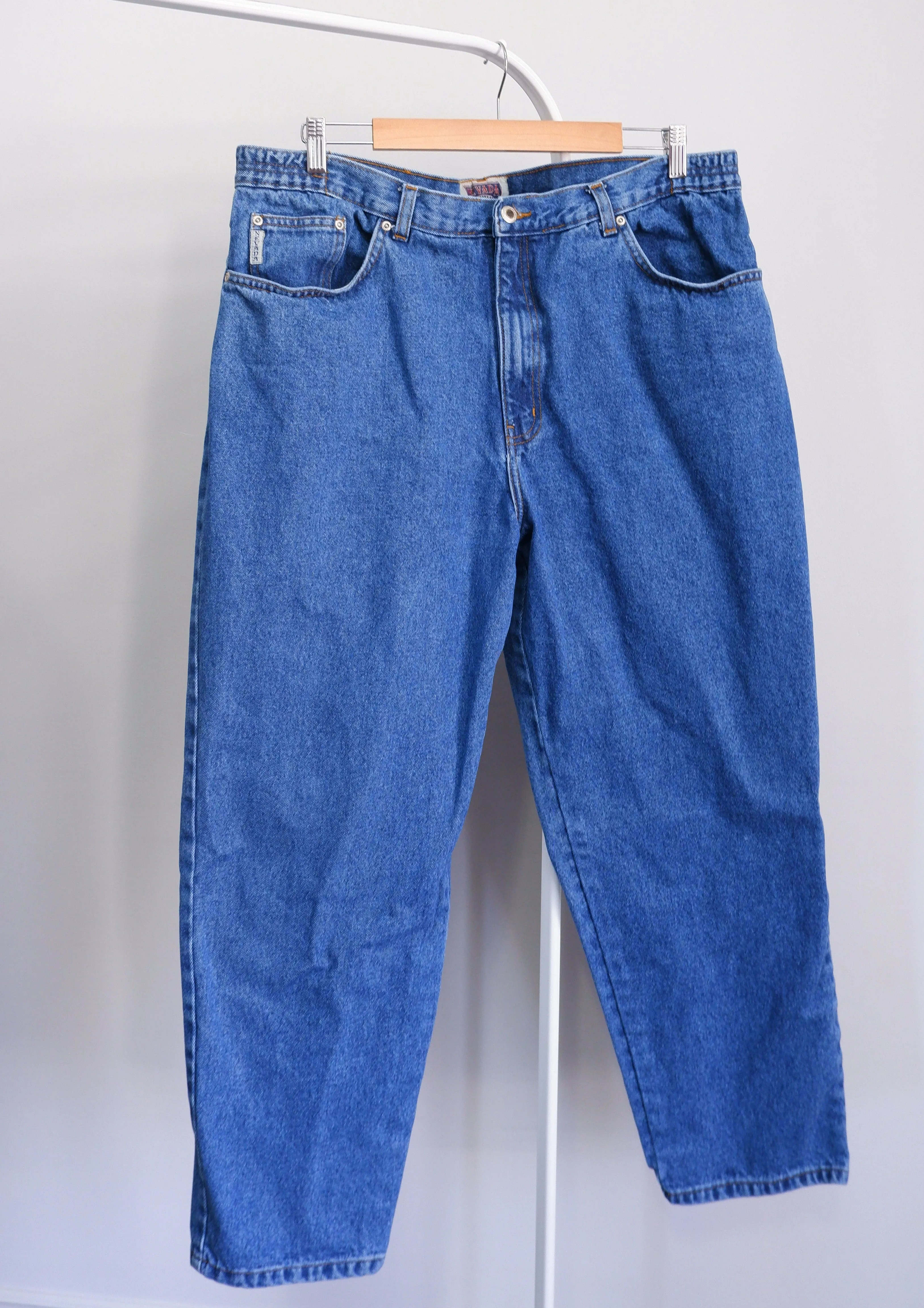 90s Dark Wash Straight Leg Denim 38-42