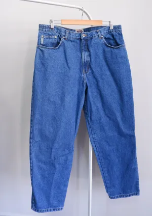 90s Dark Wash Straight Leg Denim 38-42