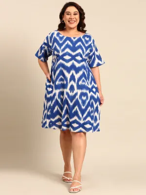 A Line Cotton Dress