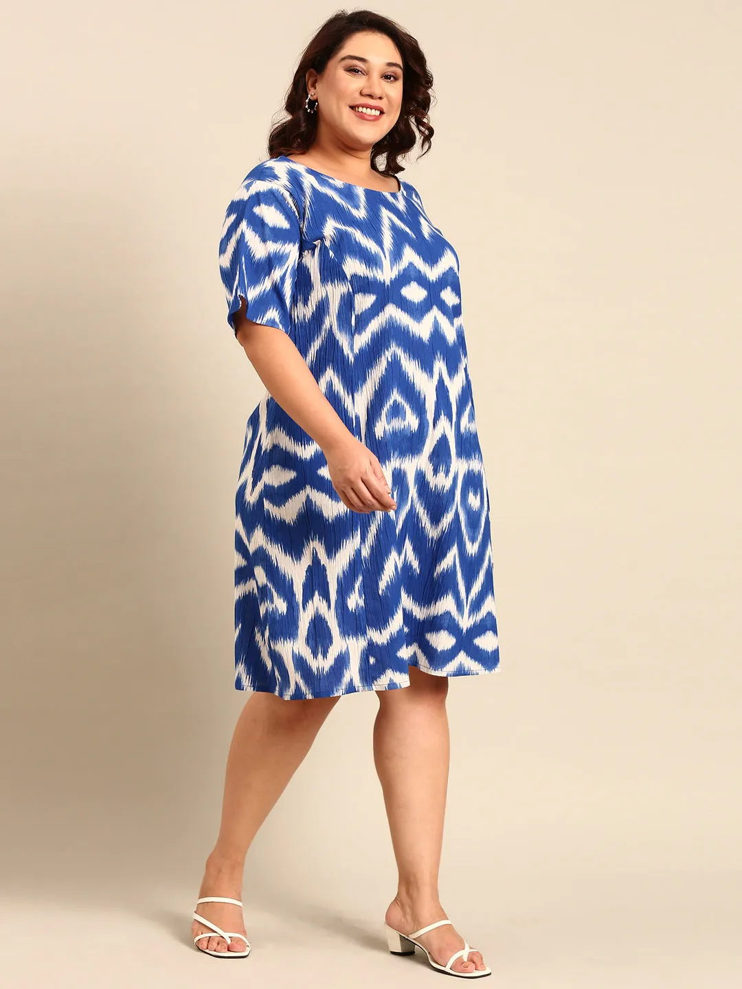 A Line Cotton Dress