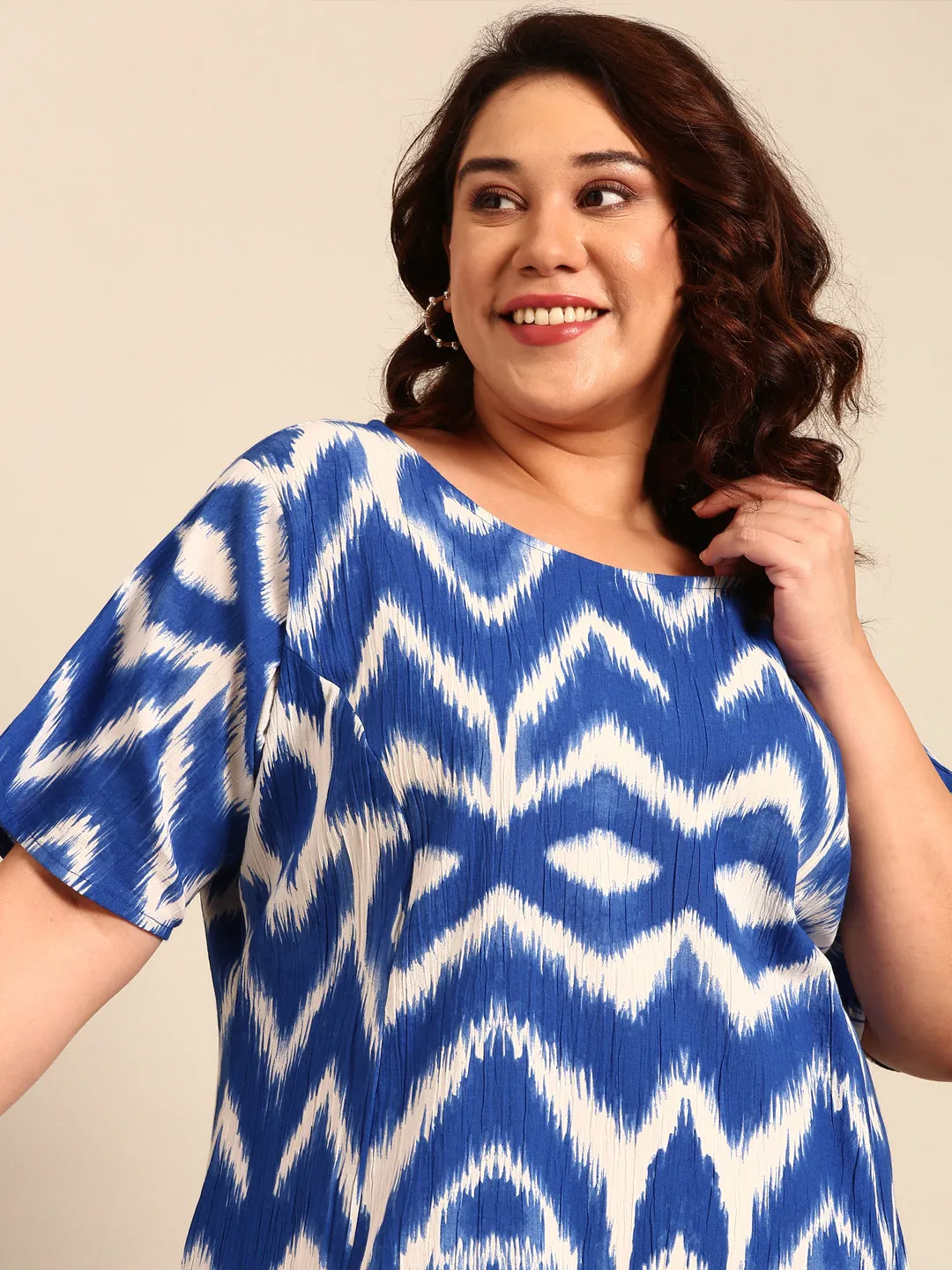A Line Cotton Dress