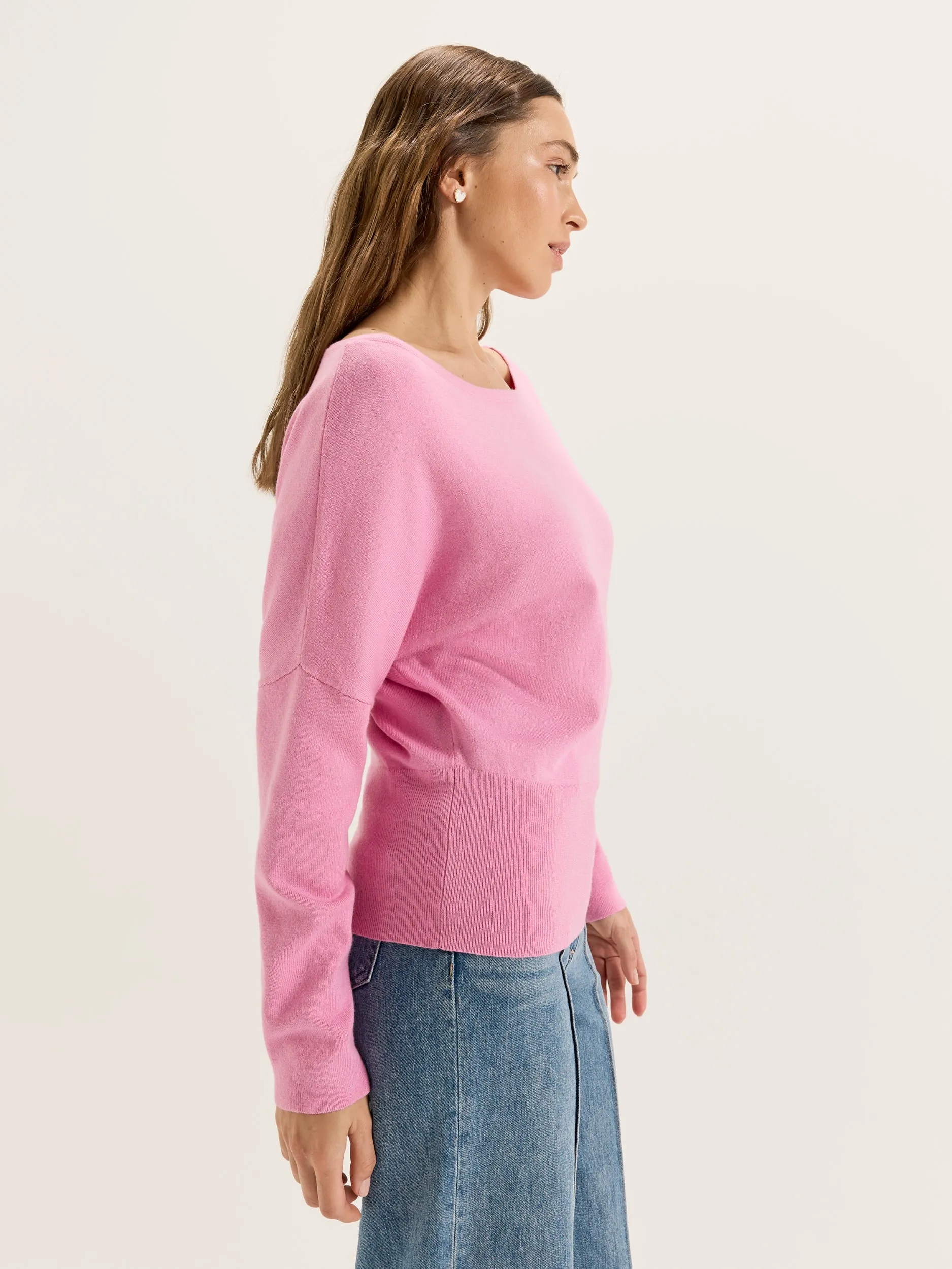Natural Fiber Construction Acacia Jumper