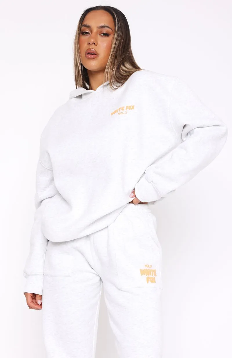 Effortless Comfort Offstage Hoodie Peach Fizz