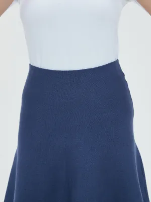 AMAZING  MM SKIRT - INDIGO DENIM Cozy Vibes