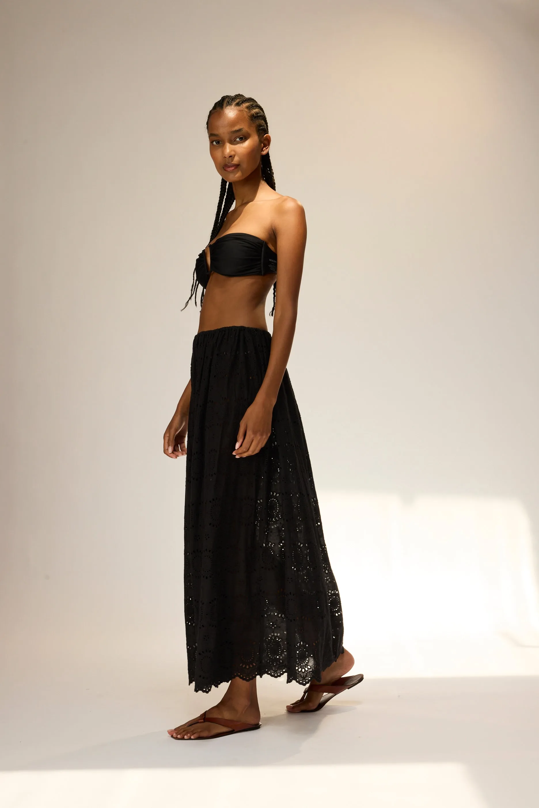 Sustainable Textile NonIrritatingEdges MECHA SKIRT