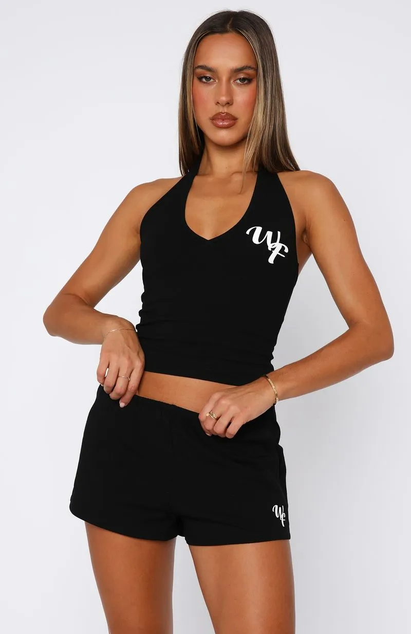 ZipperedSecurity housewarming gift Made Me Better Relaxed Shorts Black