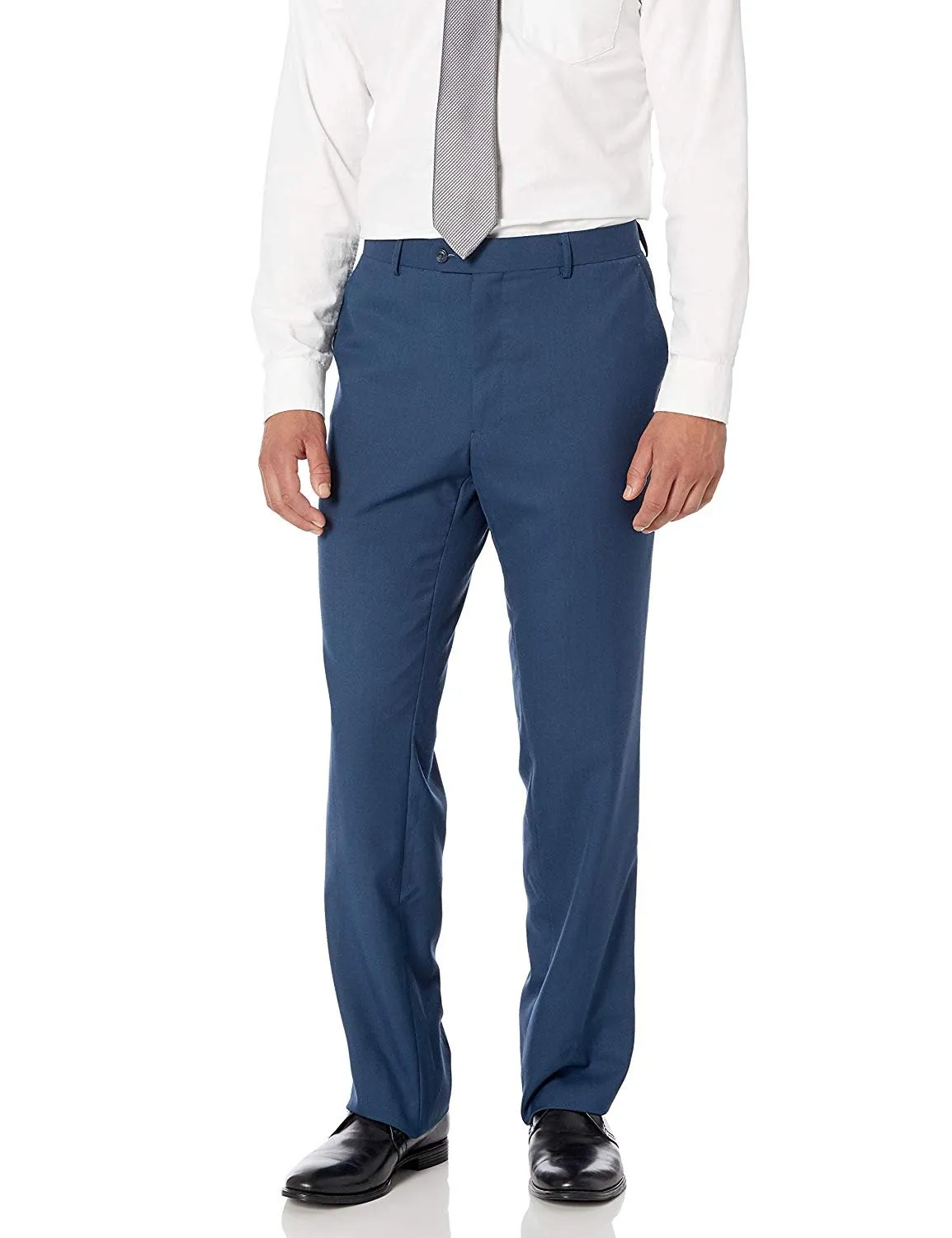 Adam Baker Men's Modern Fit Double-Breasted 2-Piece (Jacket & Pants) Suit - Colors