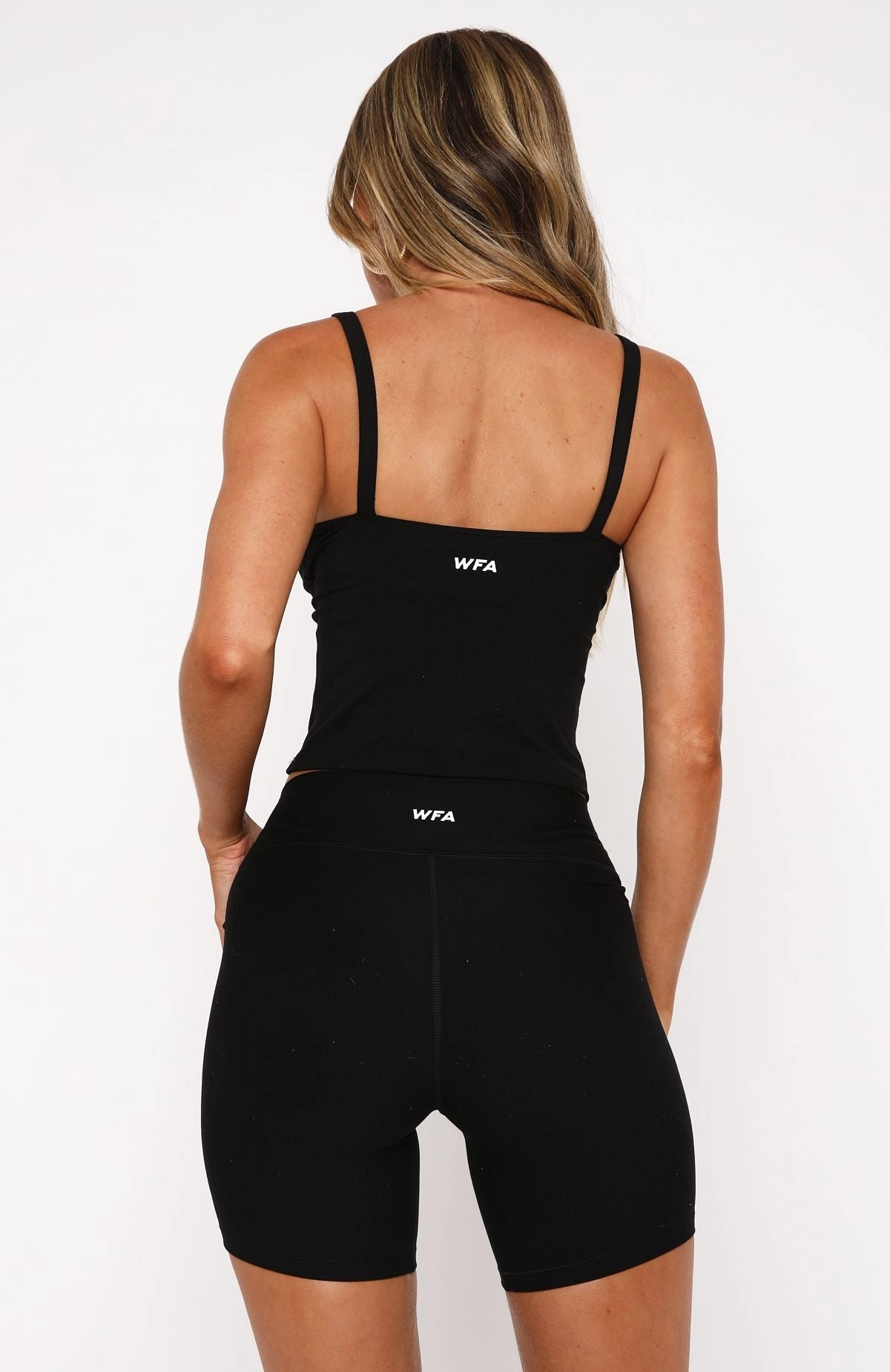 Too Strong Crop Black Textured Weave Pattern Seamless Design