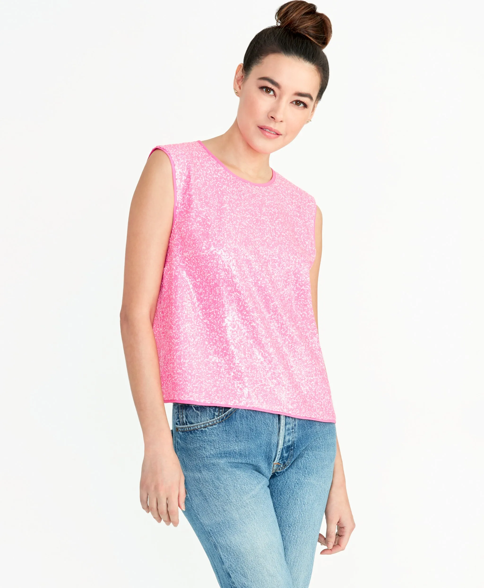 Addie Sequin Top