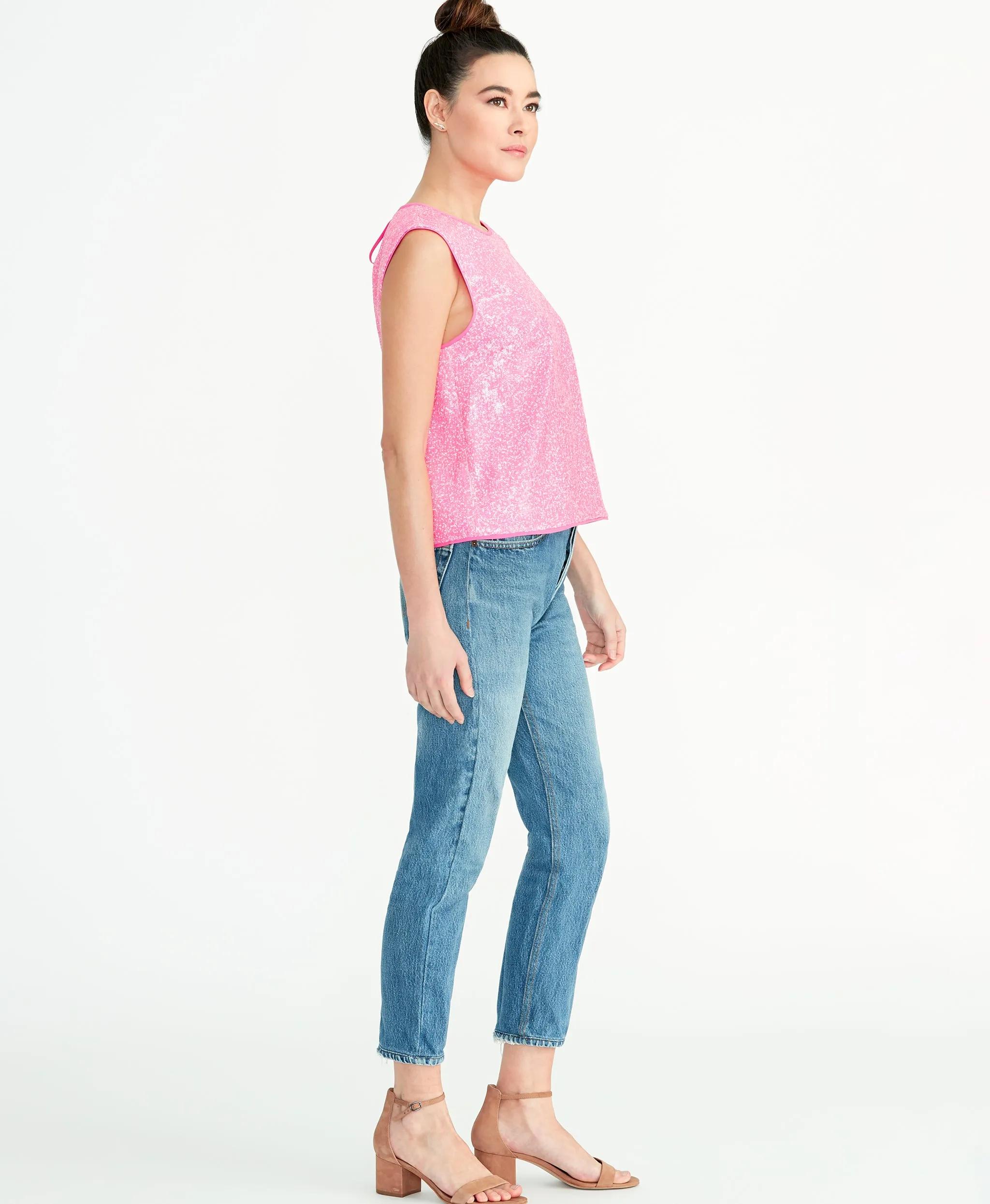 Addie Sequin Top