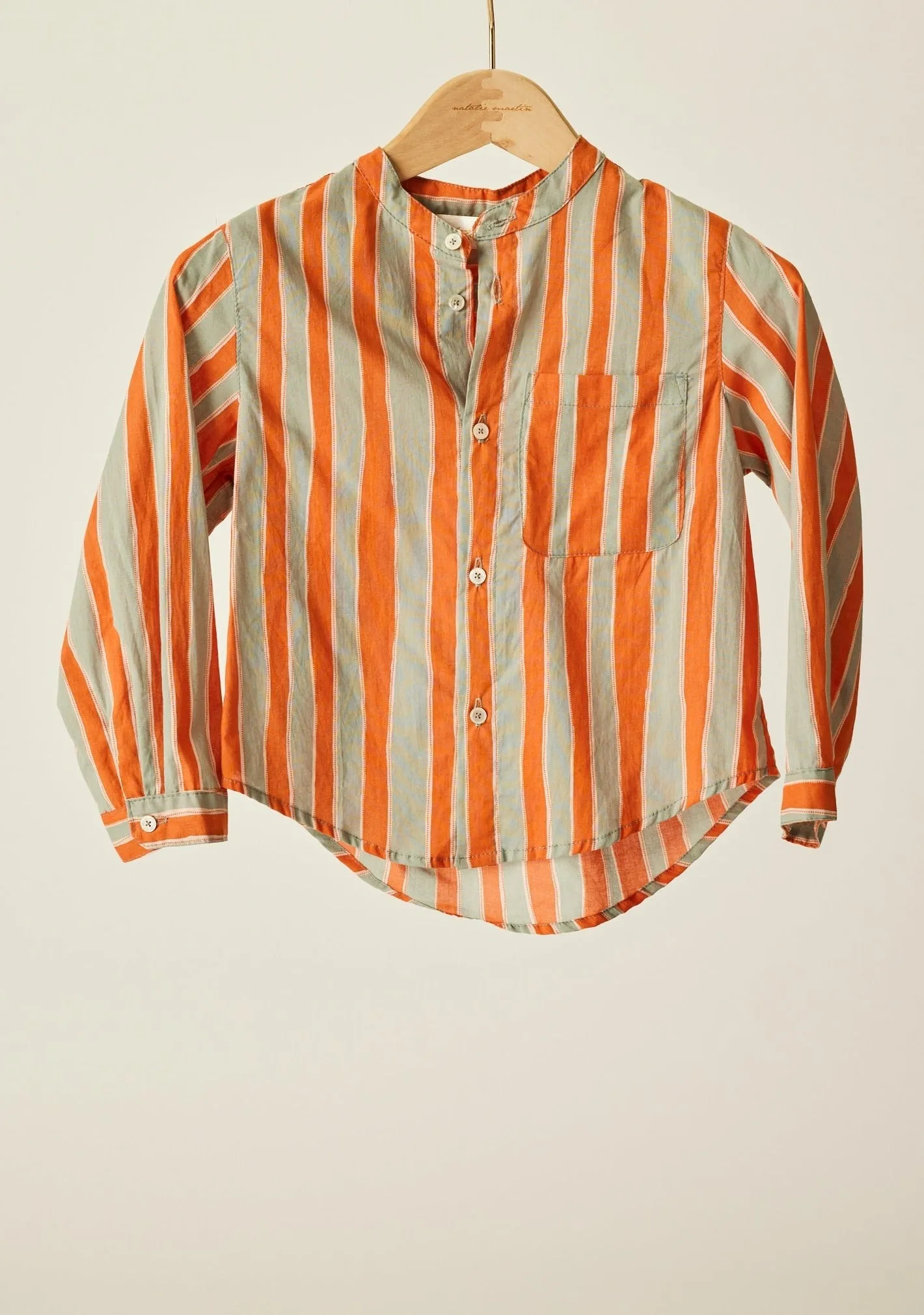 Simple Cut FlexibleWaistband JAMES SHIRT (KIDS)