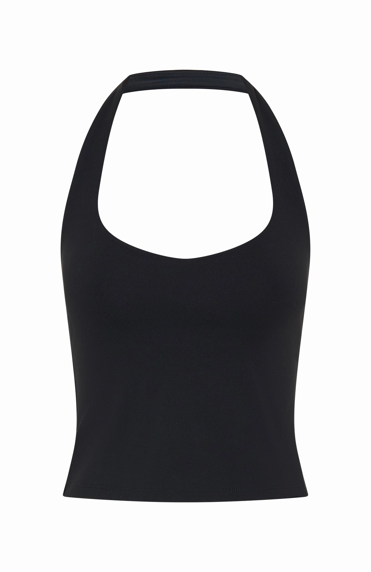 Body Pump Crop Black Flexible Shoulder Gusset