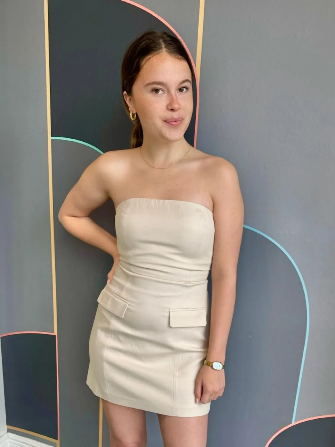 Fine Details Agnes Mini Dress