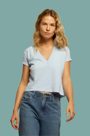 Compact Jacquard Weave Alanis Tee