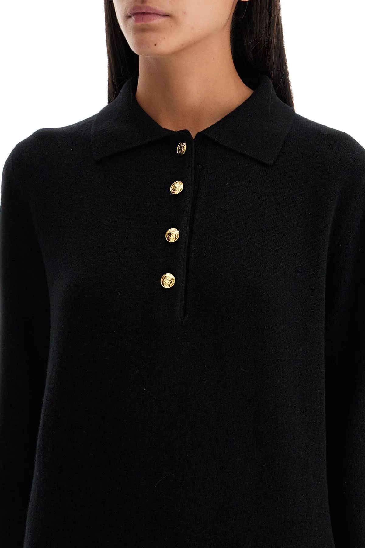 alegria wool and cashmere pul KNI13 WOO BLACK - COL. 400002