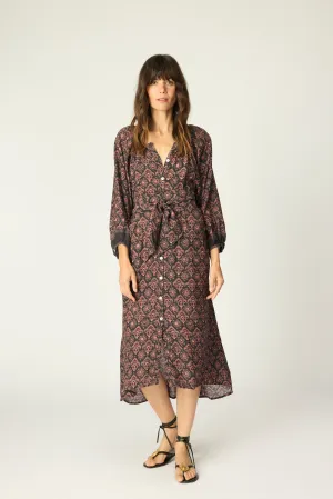 ALEX MIDI WITH SASH Bright Accent