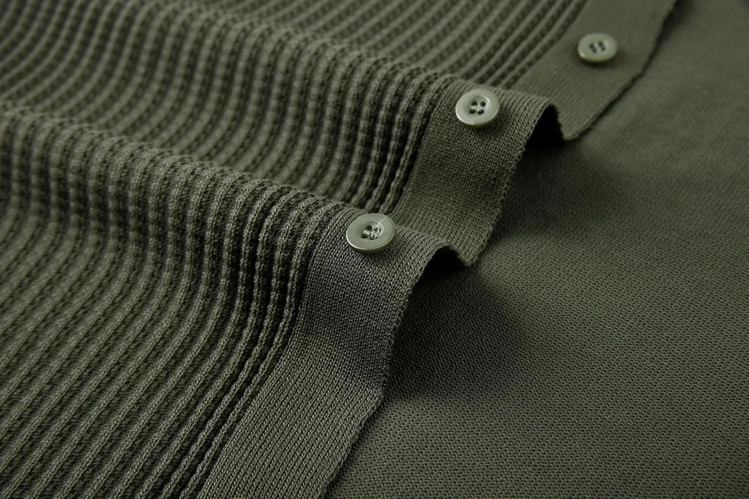 Alex Vando Mens Knitted Dress Shirts Camp Collar Jacquard Short Sleeve Shirt for Men