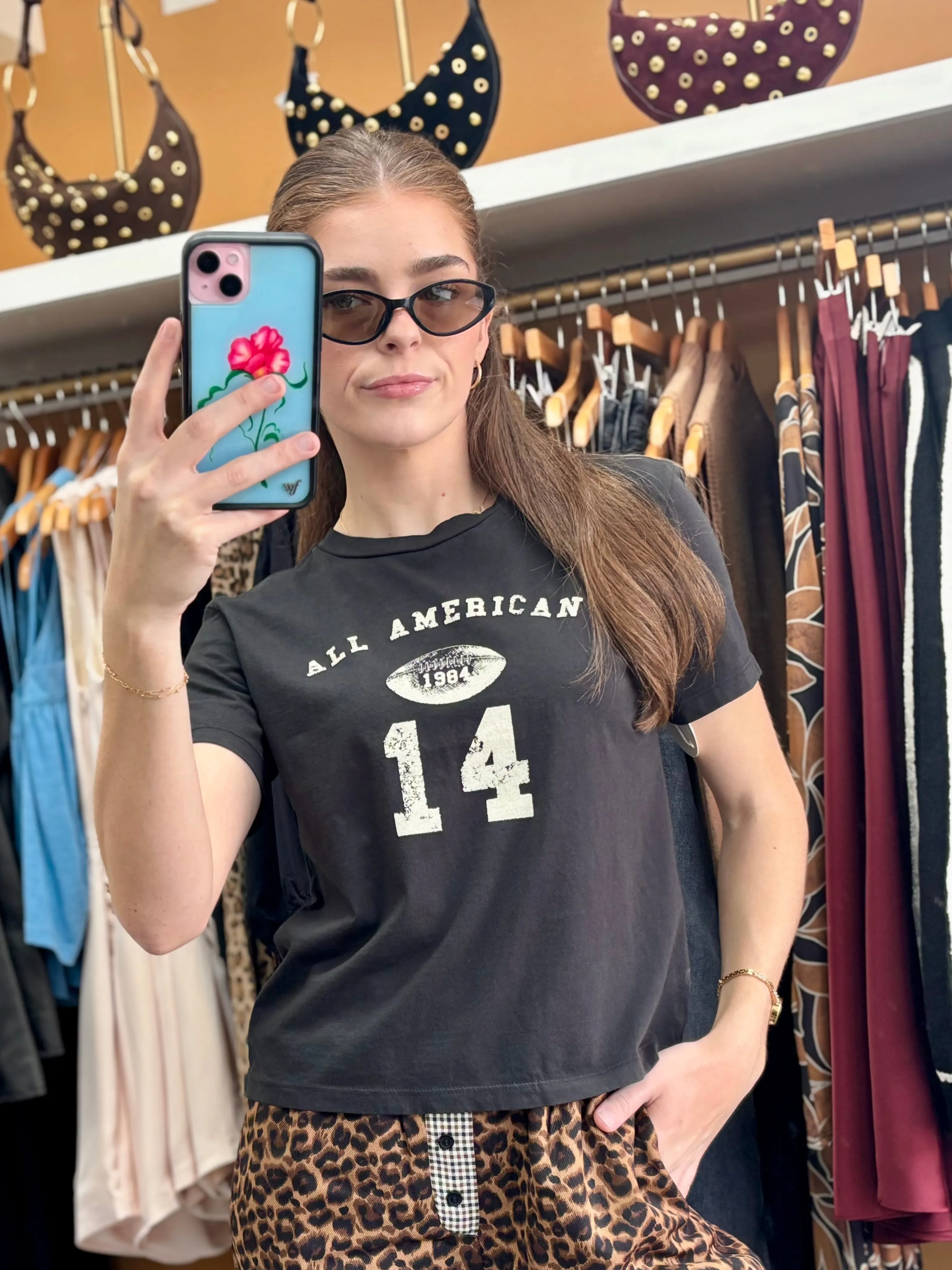 Rayon blend All American Tee