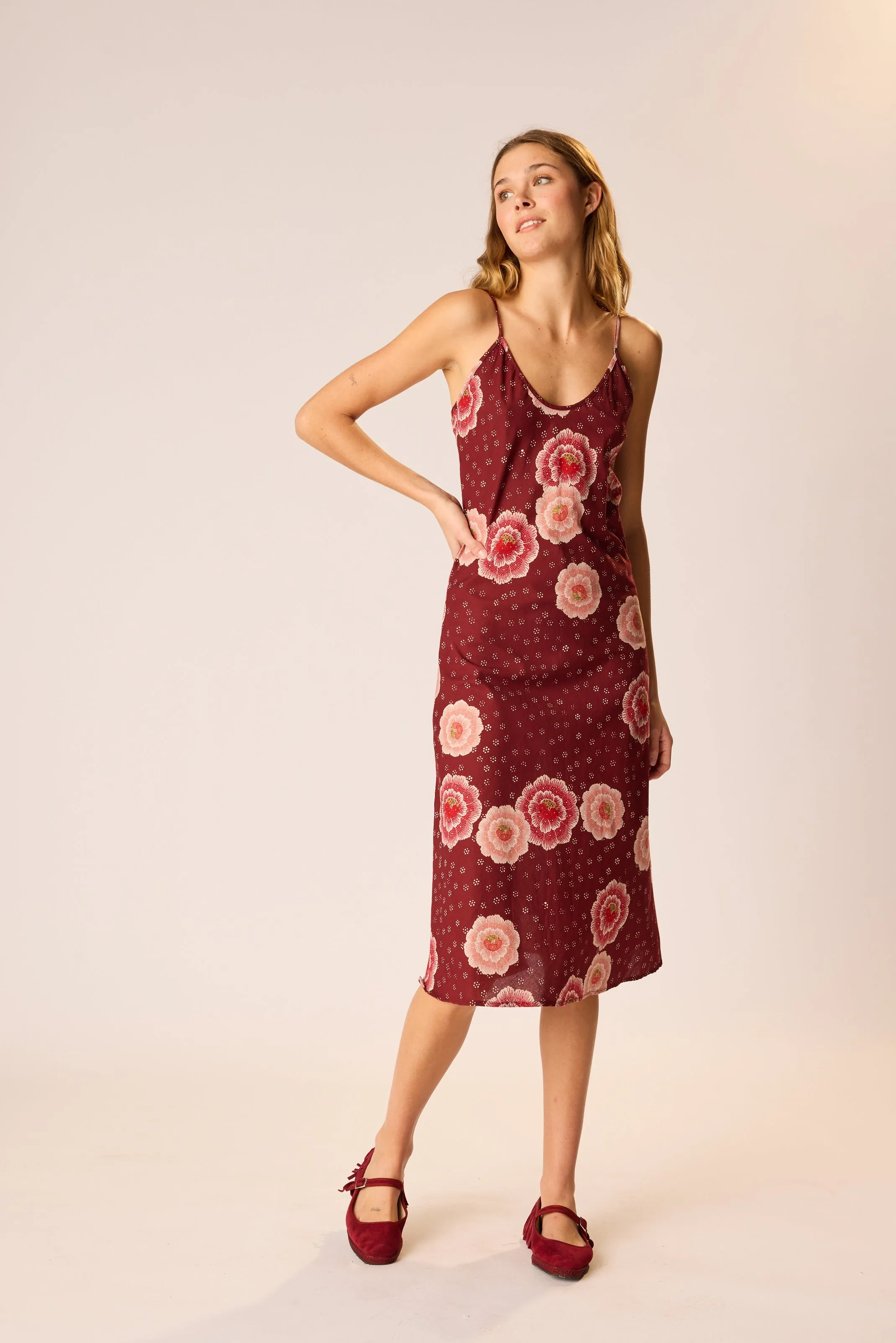 LEANDRA DRESS Fashionable Fit Mom Chic