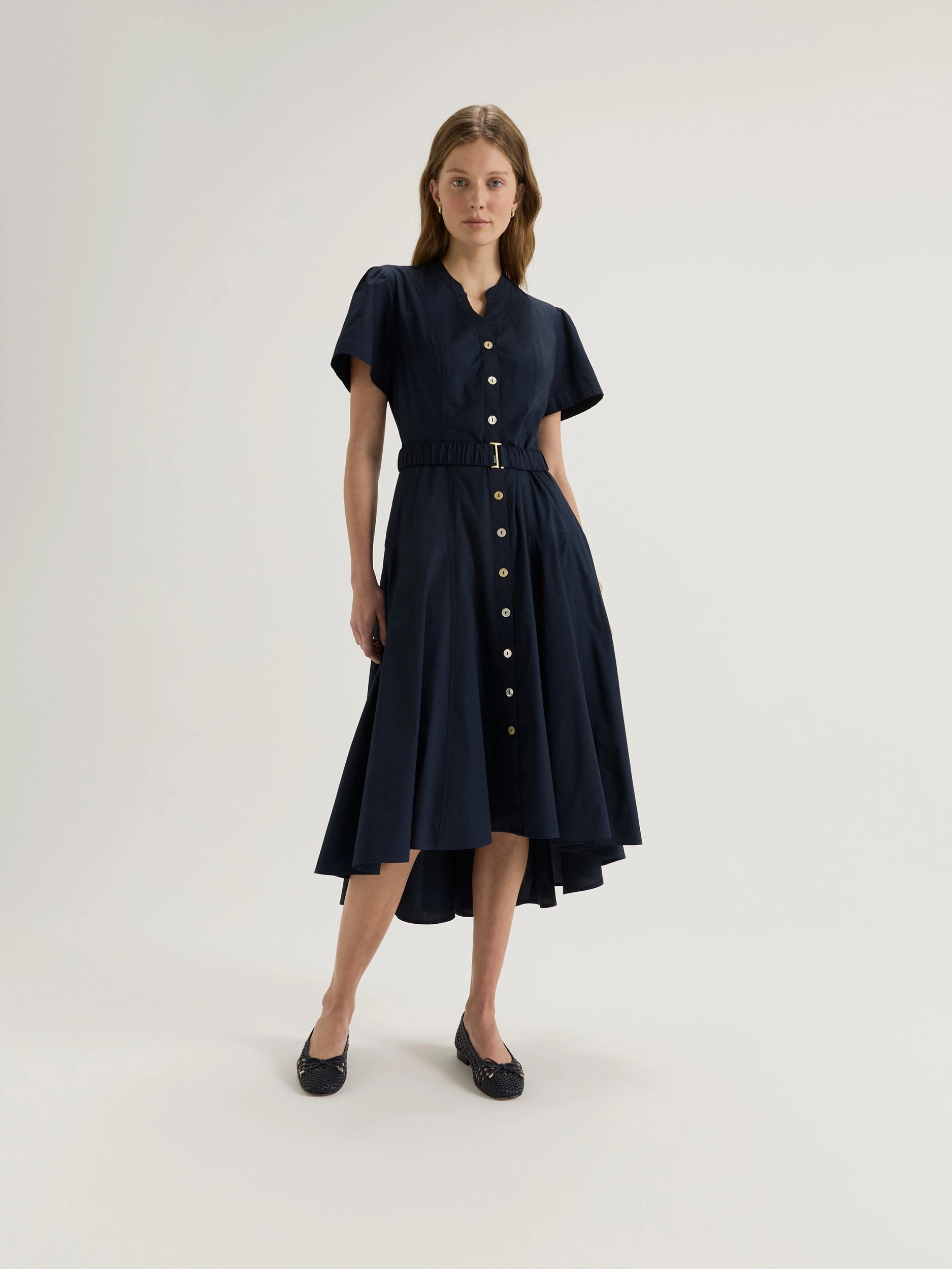 Marketa Shirtdress Layer Ready Tailored Cut