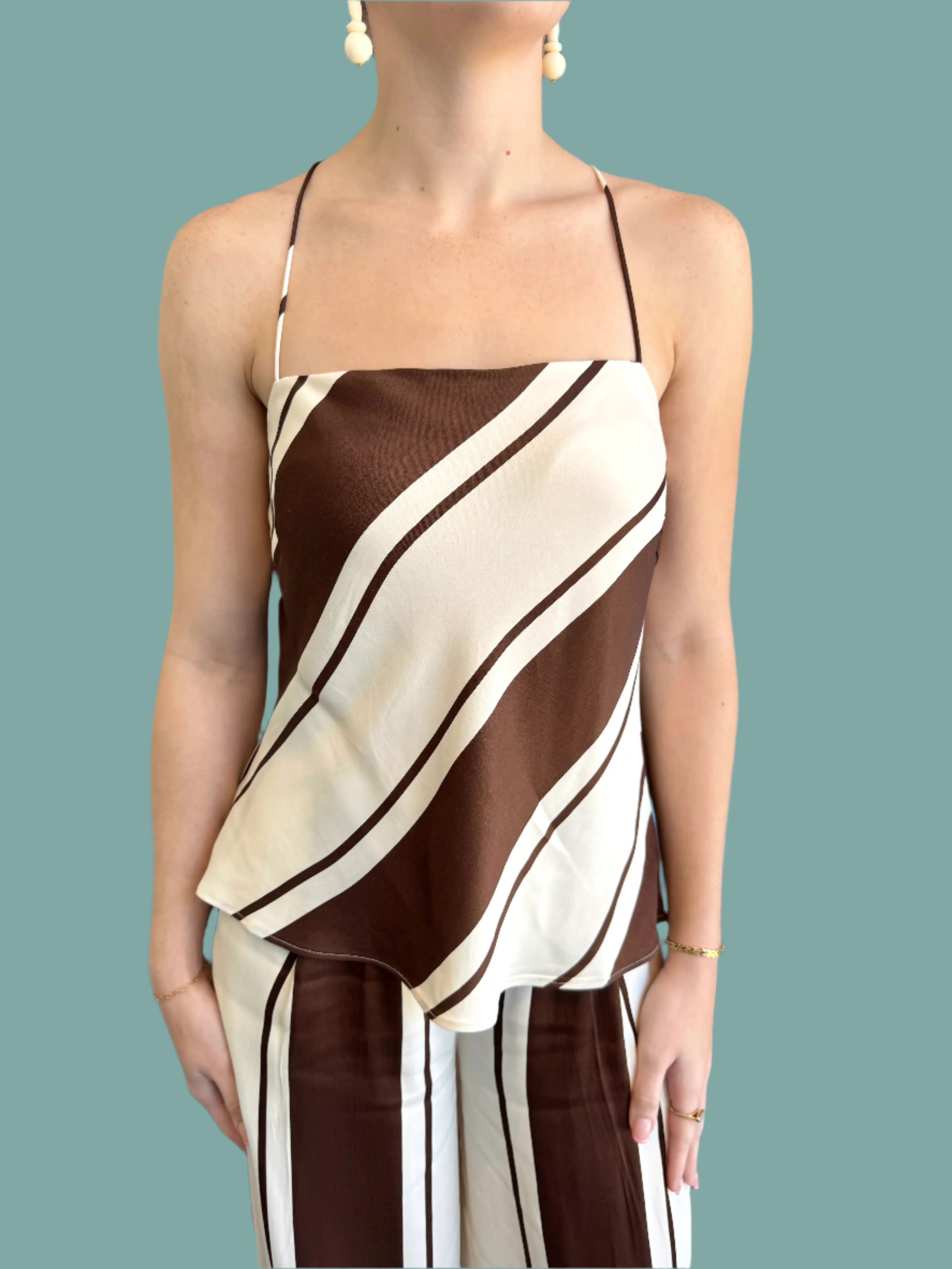 Allie Tank Top Moisture Control Fabric