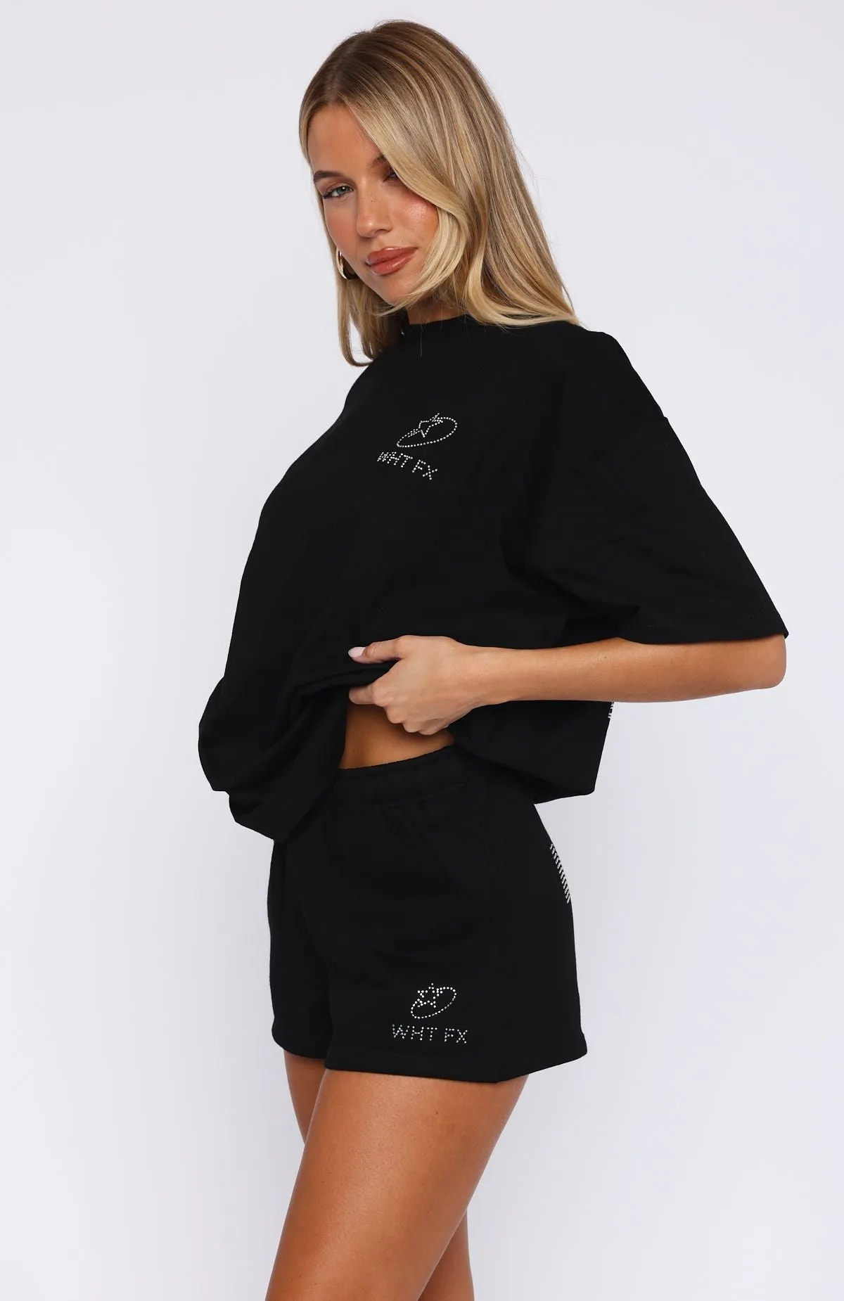 Odor Resistant Always Shining Lounge Shorts Black