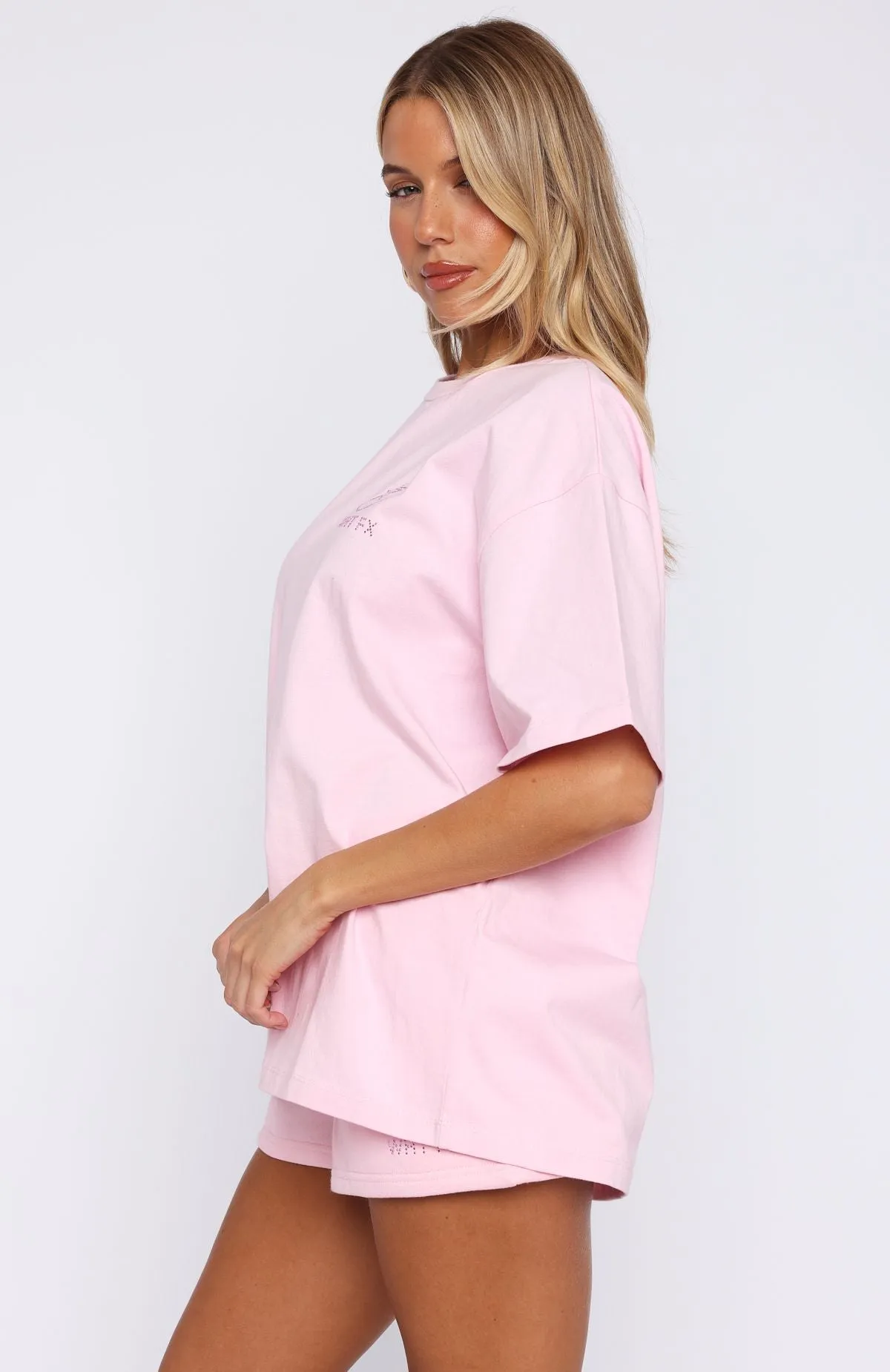 Texture Focus Always Shining Oversized Tee Posy