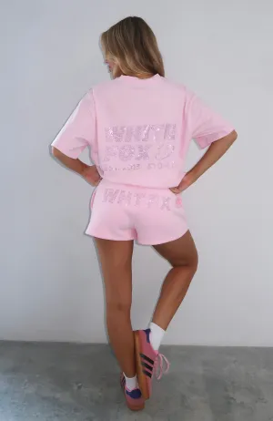 Always Shining Oversized Tee Posy Sustainable Dye Process Cozy Interior Fleece