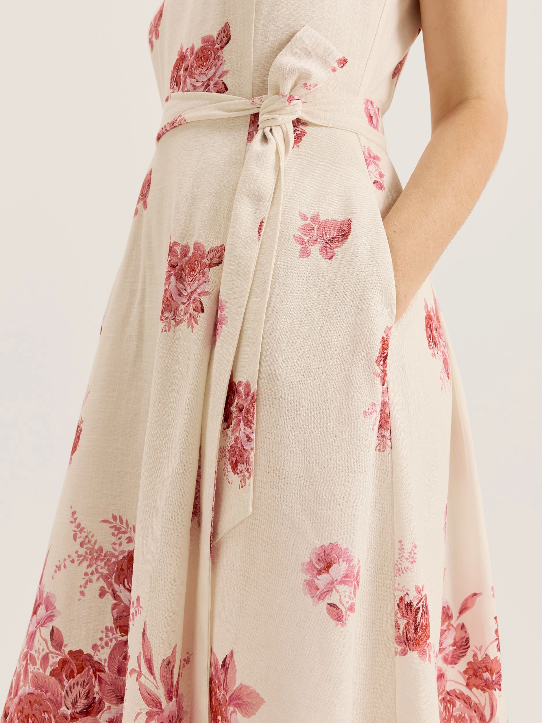 Amalfi Bloom Sundress Versatile Layering Mid Season