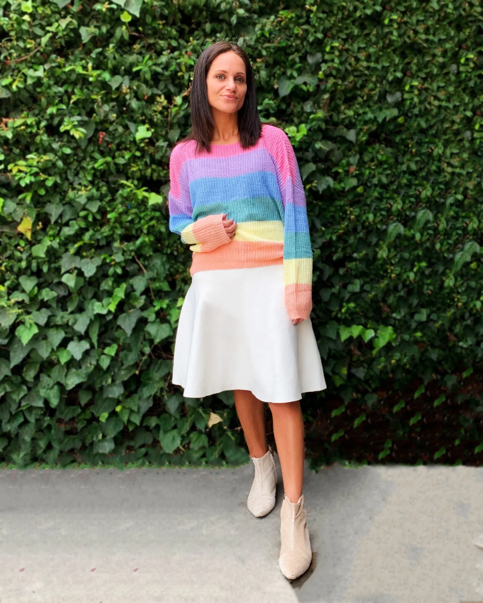 AMAZING MM SKIRT - YEAR ROUND CREAM Comfy Look Graceful Look